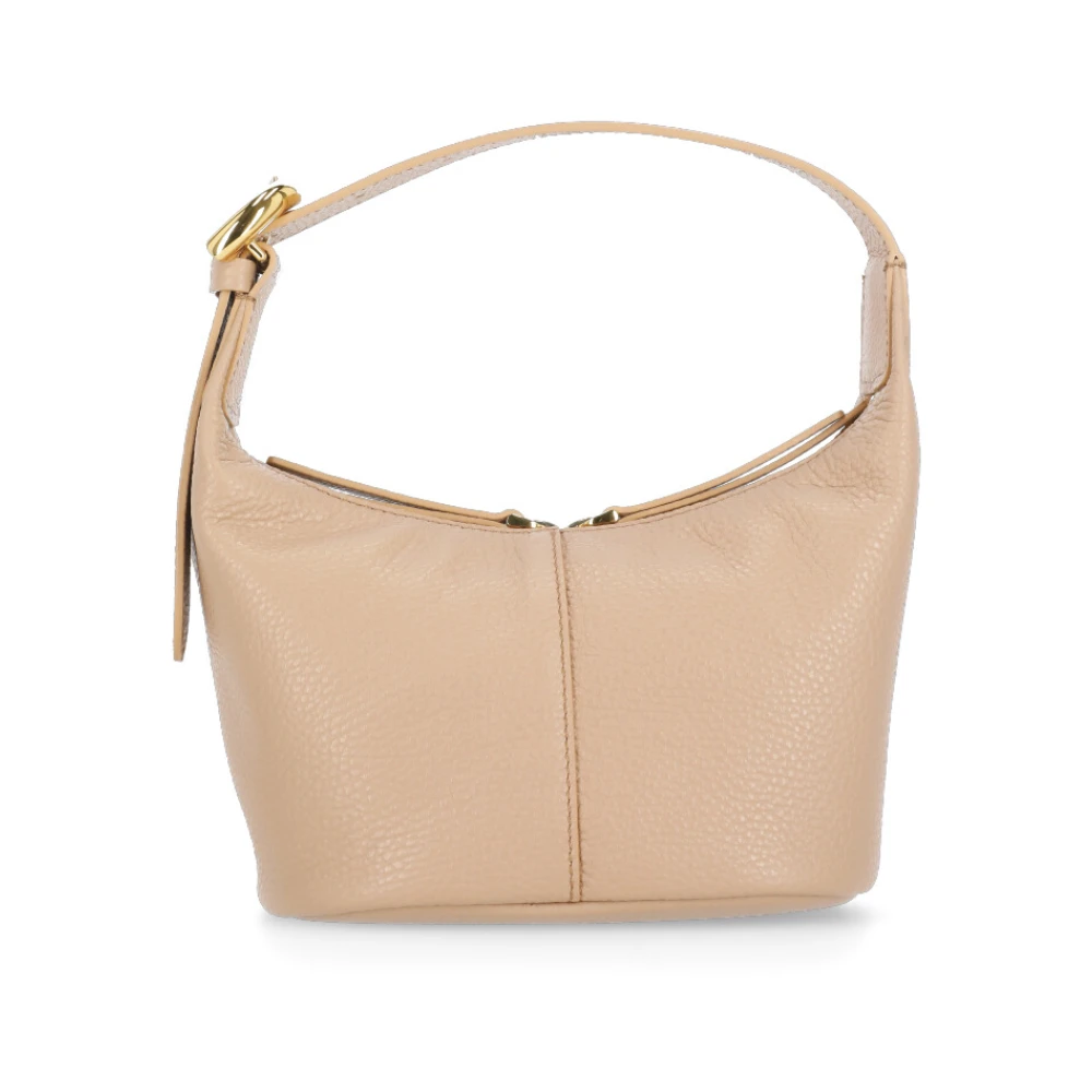 Coccinelle Roze Leren Handtas met Verstelbaar Handvat Pink Dames