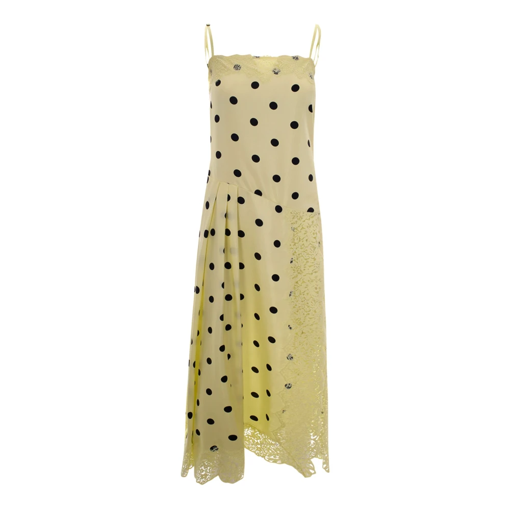 Sportmax Yellow Maxi Dresses - Female - Midi Dresses - Xs - Dresses
