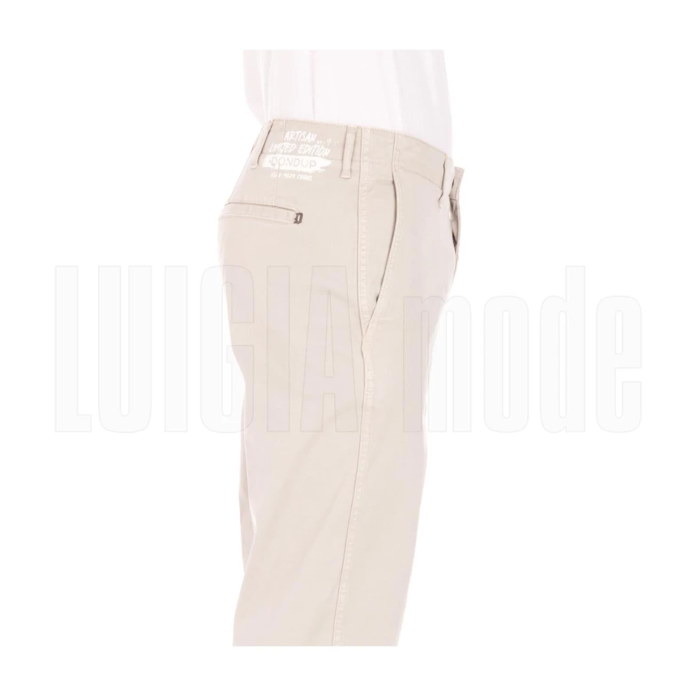Dondup Zyan Broek Beige Heren