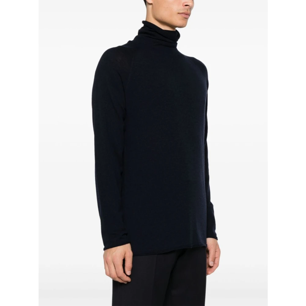 Roberto Collina Blauwe Sweater Collectie Blue Heren