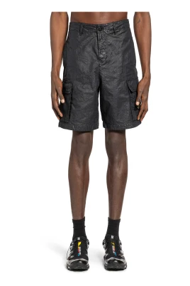 Nylon Panama Cargo Shorts