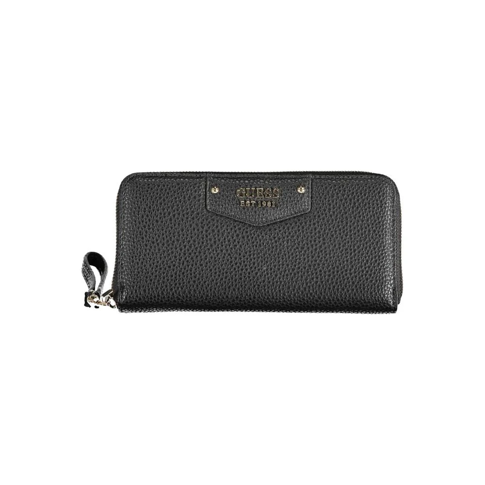 Guess Women's Black Wallets & Cardholders, One Size, 5-Compartment Wallet
