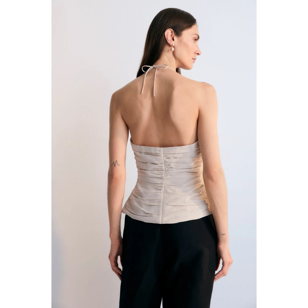 The New Society Eros Vrouw Top Steen White Dames