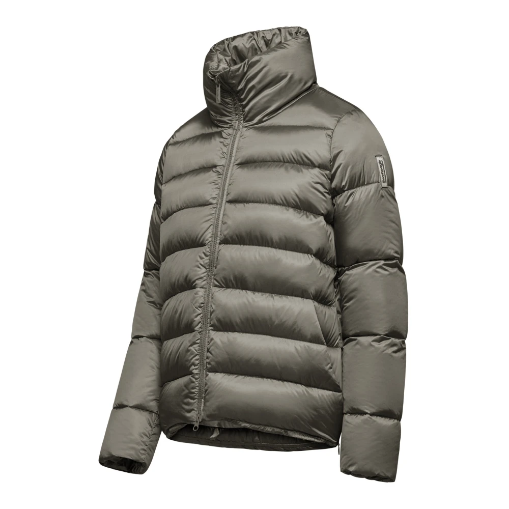 BomBoogie Lichtgewicht nylon donsjack Brown Dames