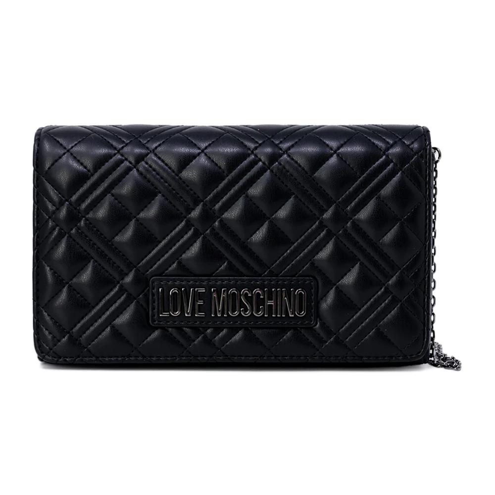 Love Moschino Stijlvolle Dames Tas Herfst Winter Collectie Black Dames