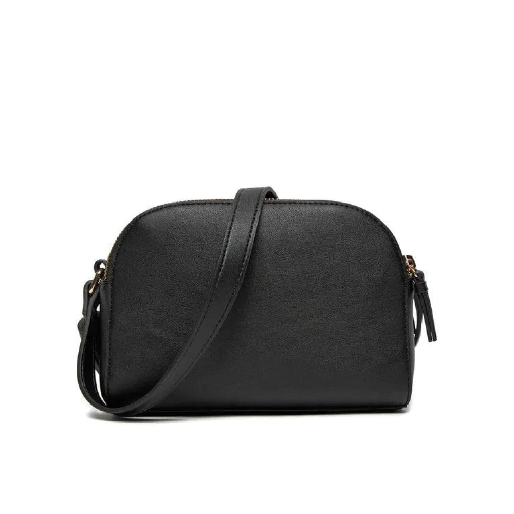 Twinset Elegante Schoudertas van Kunstleer Black Dames
