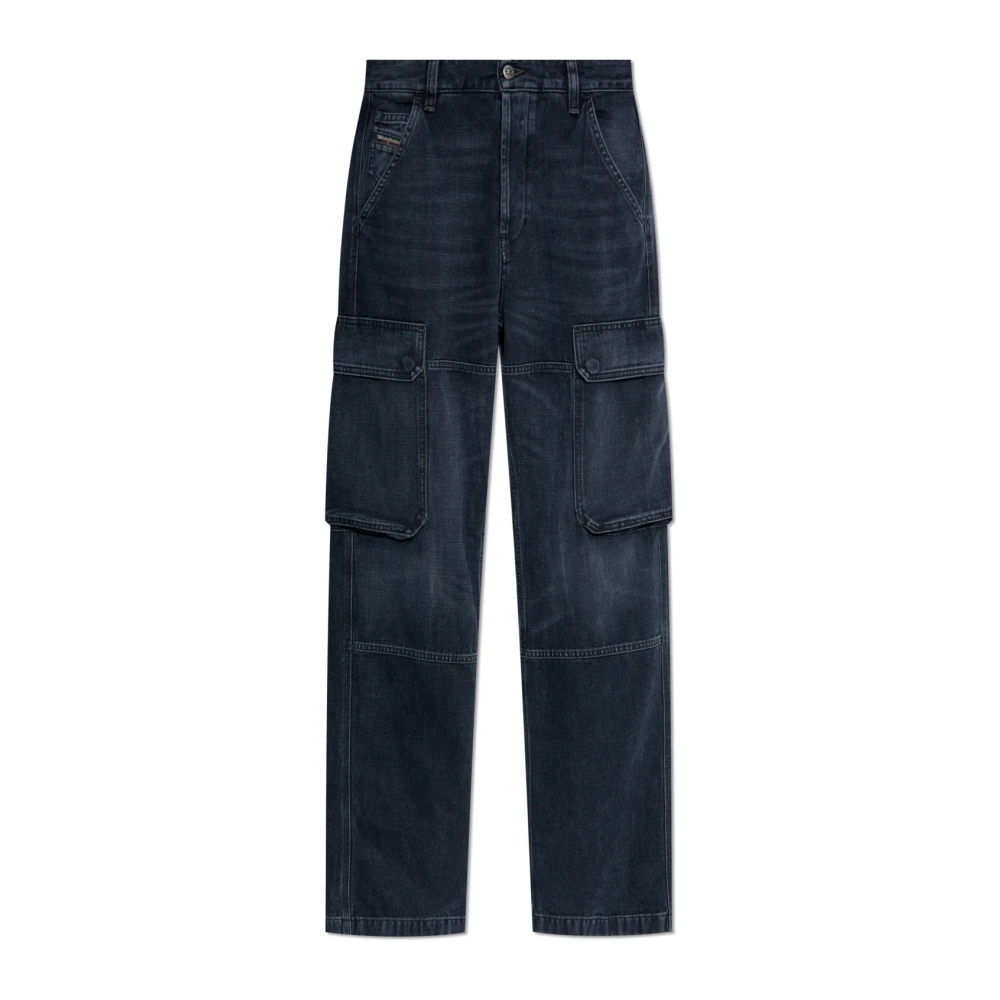 Diesel Jeans D-Pot-Cargo L.32 Gray, Dam