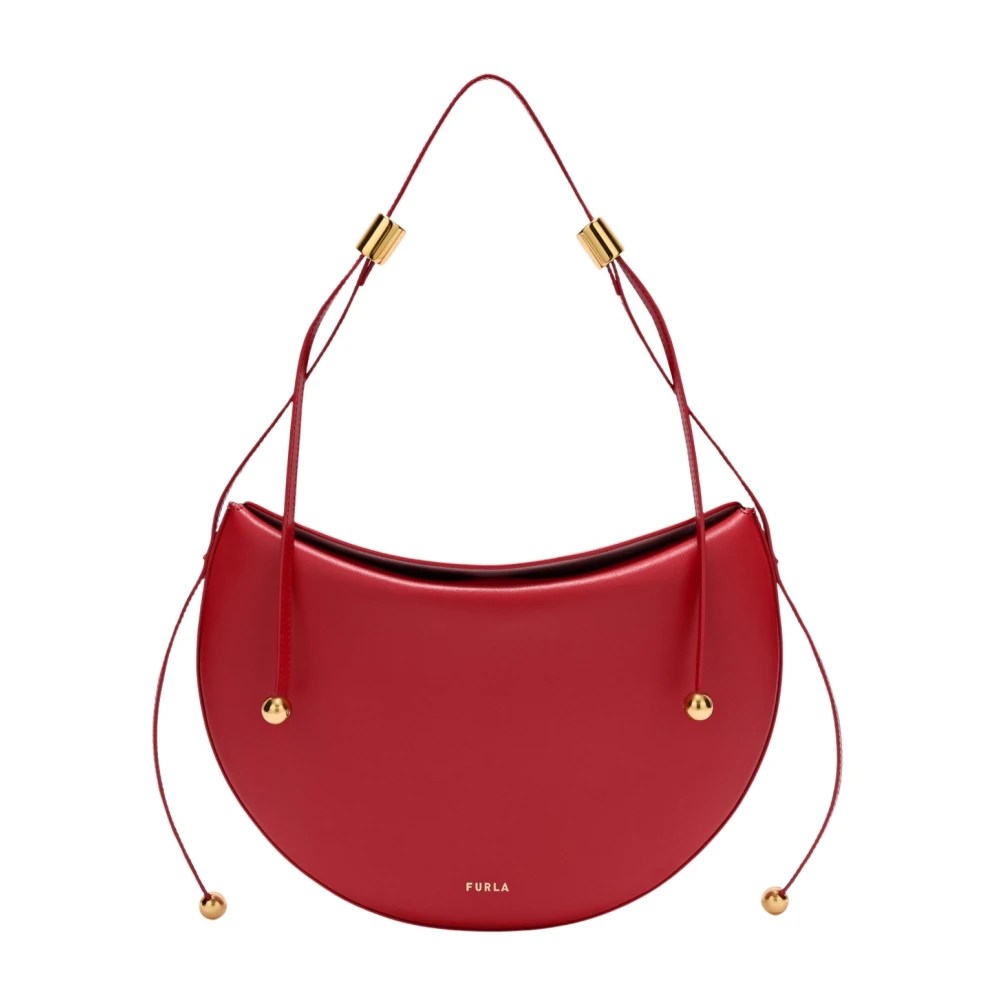 Furla Women's Red Moonstone Shoulder Bag S