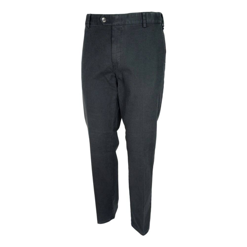 Meyer Men's Gray Chinos, W31, Trousers Mod. Oslo Cotton Twill Chino 2-3533 / 18