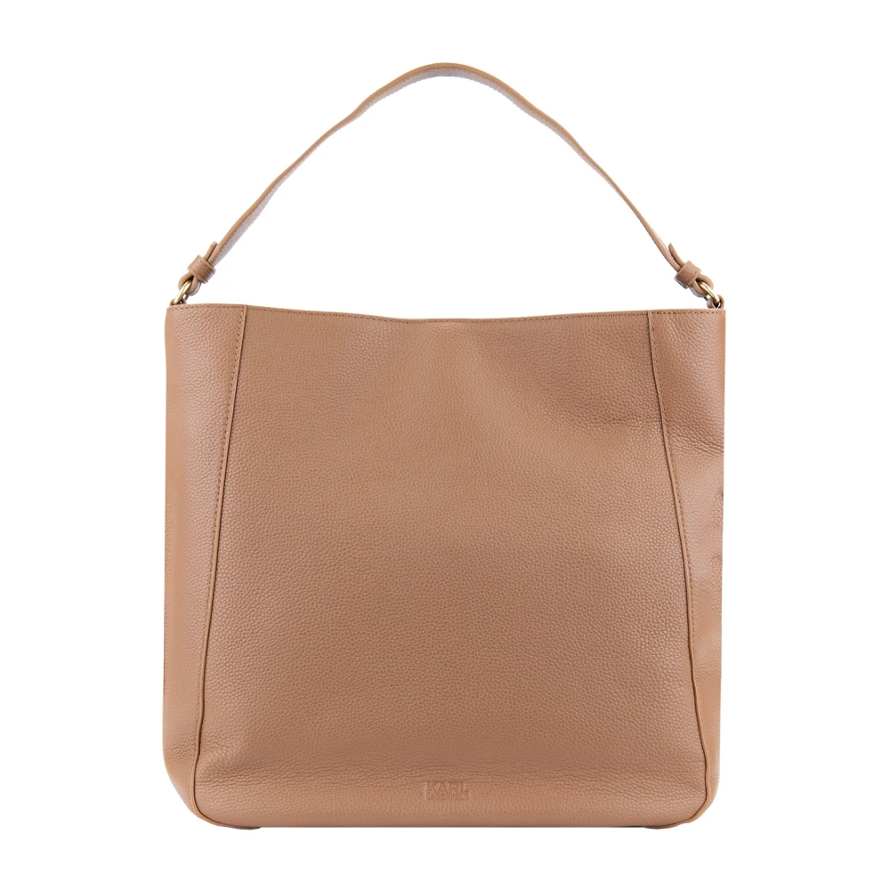 Karl Lagerfeld Dameshandtas Magneetsluiting Brown Dames