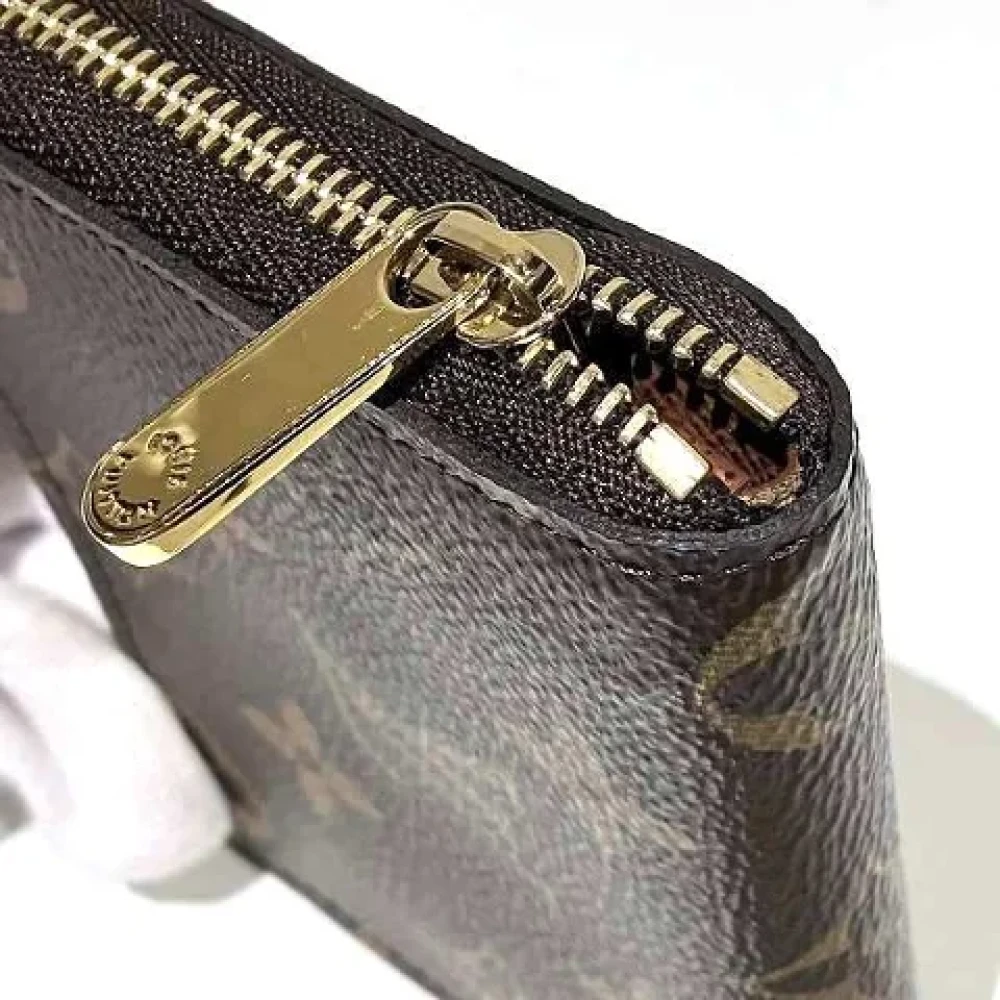 Louis Vuitton Vintage Pre-owned Canvas wallets Brown Dames