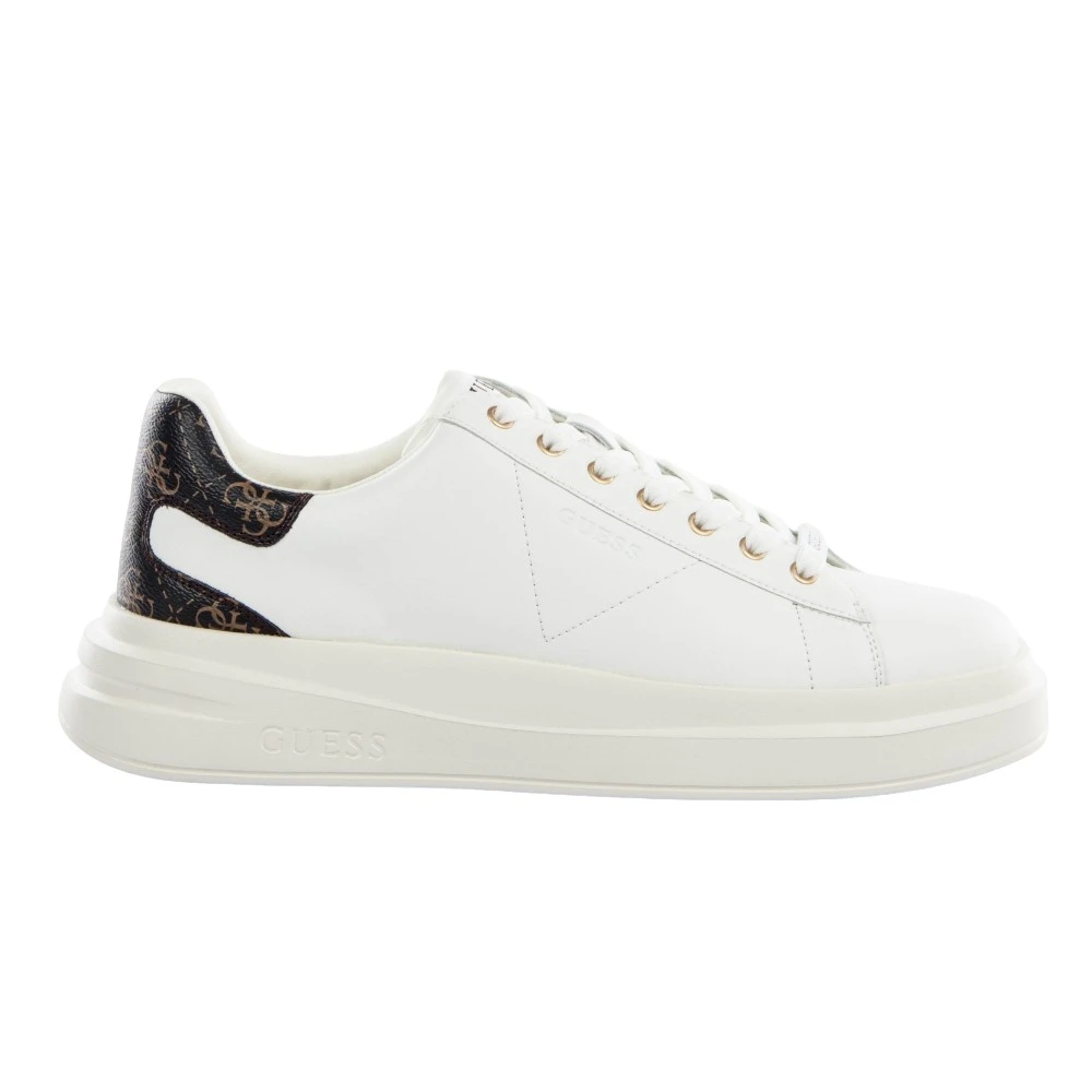 Guess Stijlvolle Mand voor Dagelijks Gebruik Heren Schoenen Wit