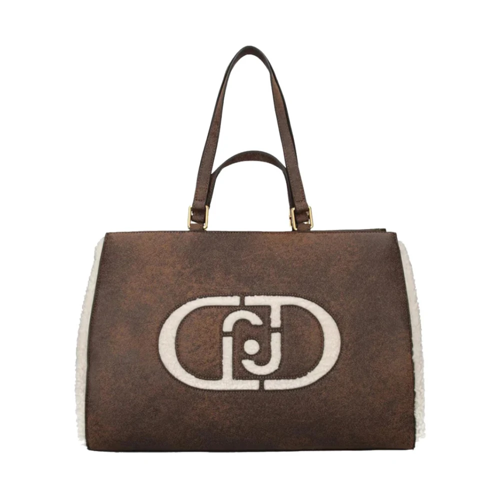 Liu Jo Mode Tote Bags voor Winkelen Brown Dames