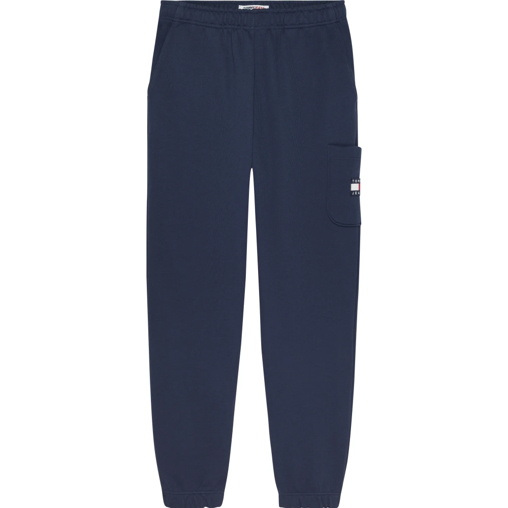 Tommy Jeans Men's Blue Casual Trousers - Sweatpants - Xs - Trousers