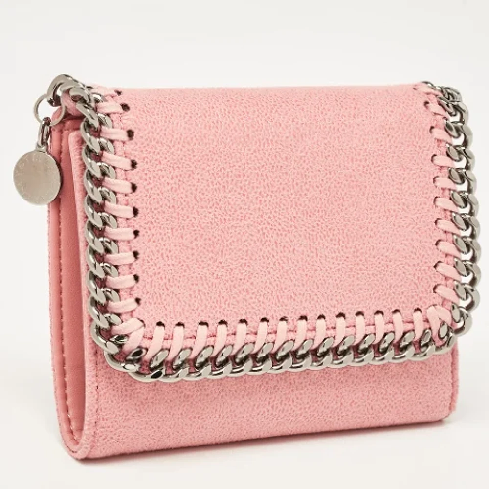 Stella McCartney Pre-owned Leather wallets Pink Dames