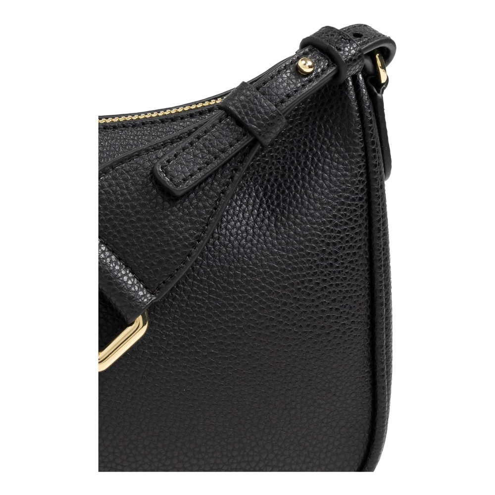 Emporio Armani Schoudertas met bedrukt logo Black Dames