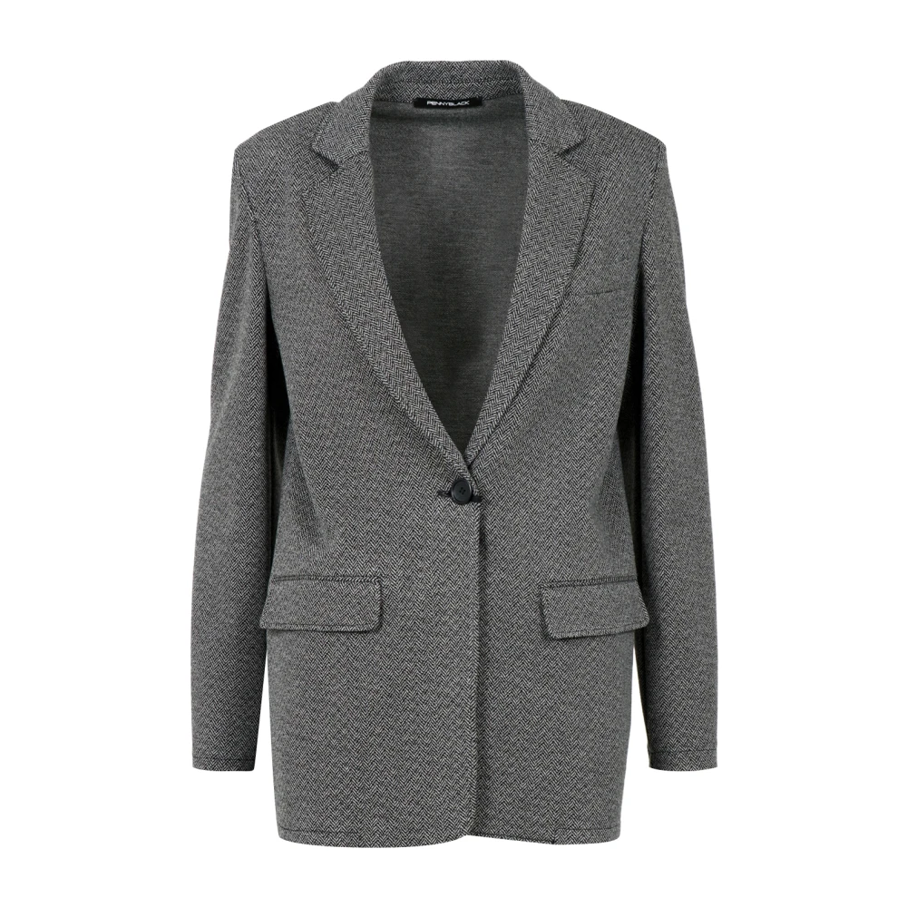 Pennyblack Mujer Gris Chaquetas, Talla: L