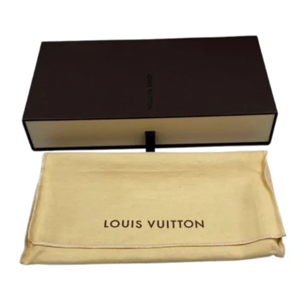 Louis Vuitton Vintage Pre-owned Canvas wallets White Dames