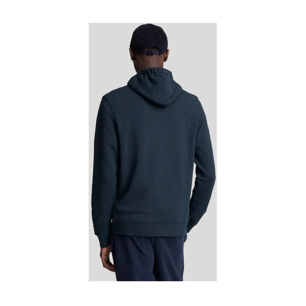 Lyle & Scott ZipUp Hoodie Classic Fit Blue Heren