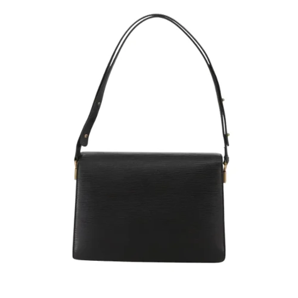 Louis Vuitton Vintage Pre-owned Leather louis-vuitton-bags Black Dames