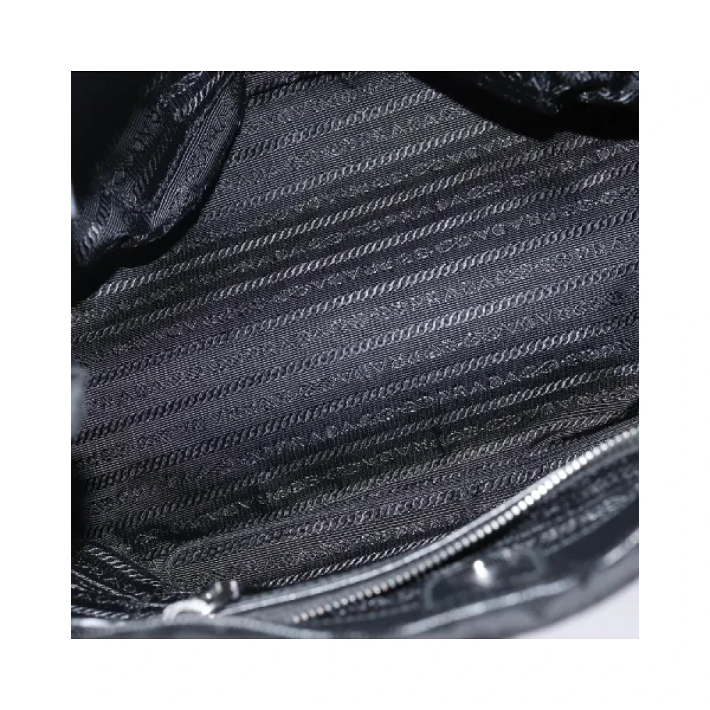 Prada Vintage Pre-owned Nylon prada-bags Black Dames