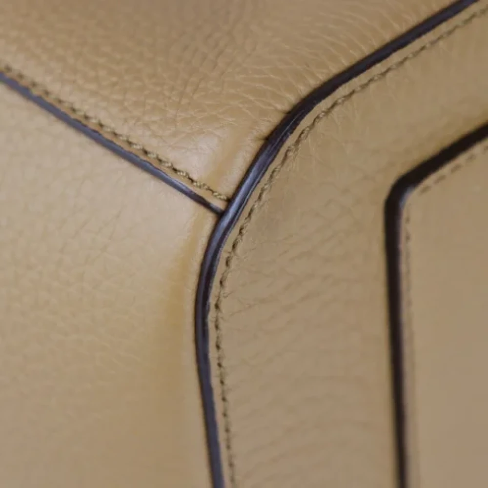 Bally Pre-owned Leather handbags Brown Unisex