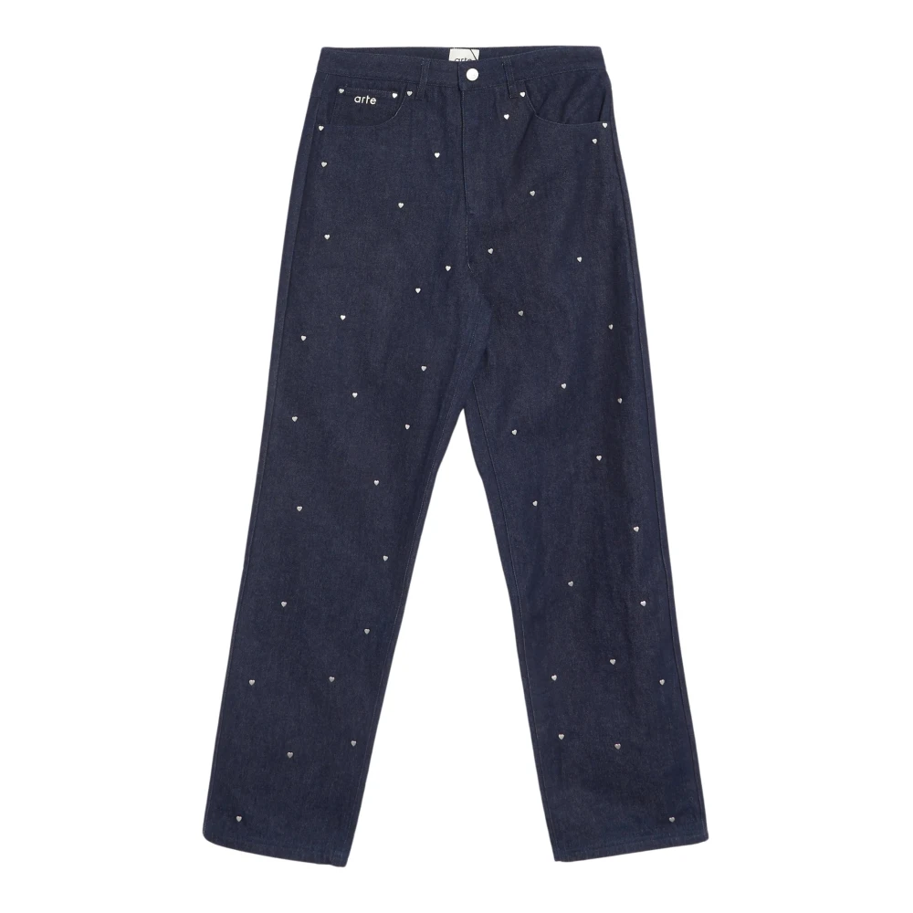 Arte Antwerp Heart Revites Denim Jeans Blue Heren
