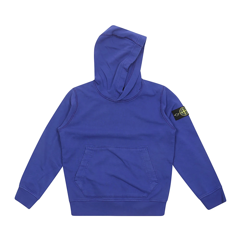 Stone Island Barn Hoodie Sweatshirt Blue, Pojke