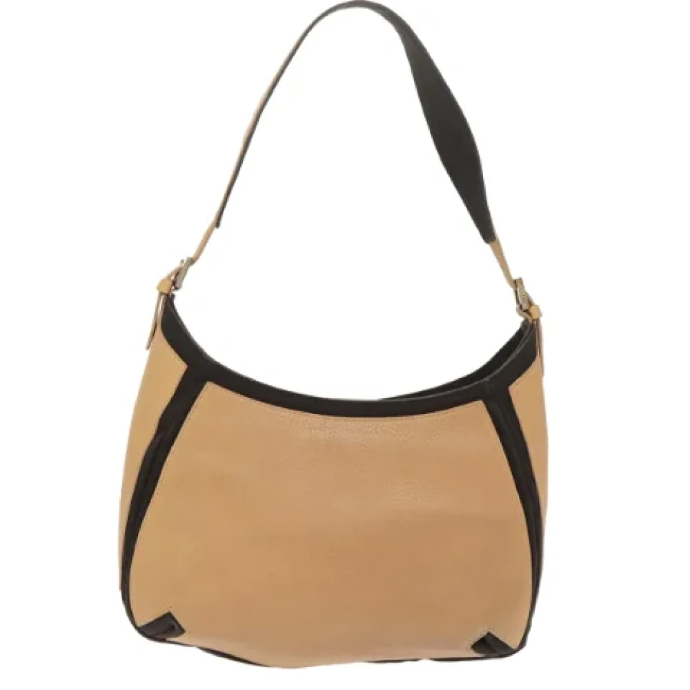 Bally Pre-owned Leather shoulder-bags Beige Dames