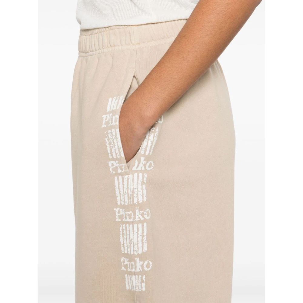 pinko Beige Bermuda Shorts voor vrouwen Beige Dames