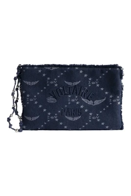 Angel Pouch Denim Monogram
