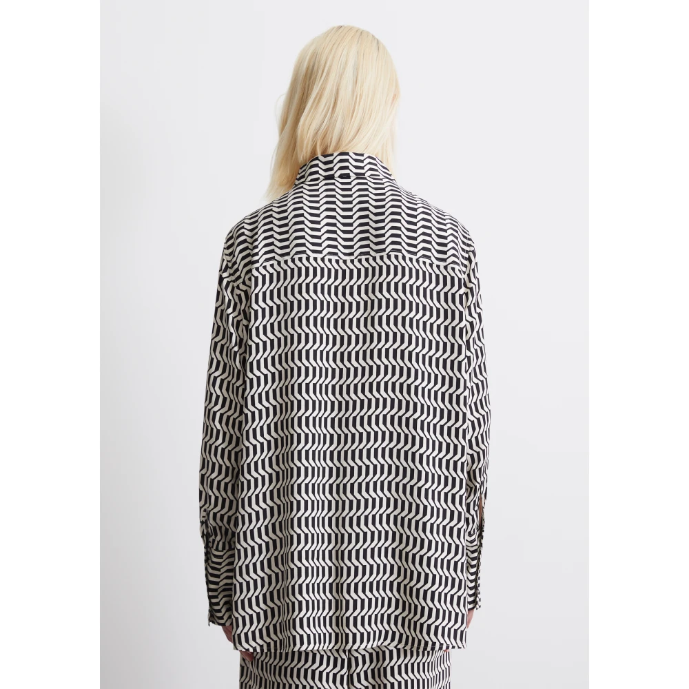 Marc O'Polo NorHeren lange blouse Multicolor Dames