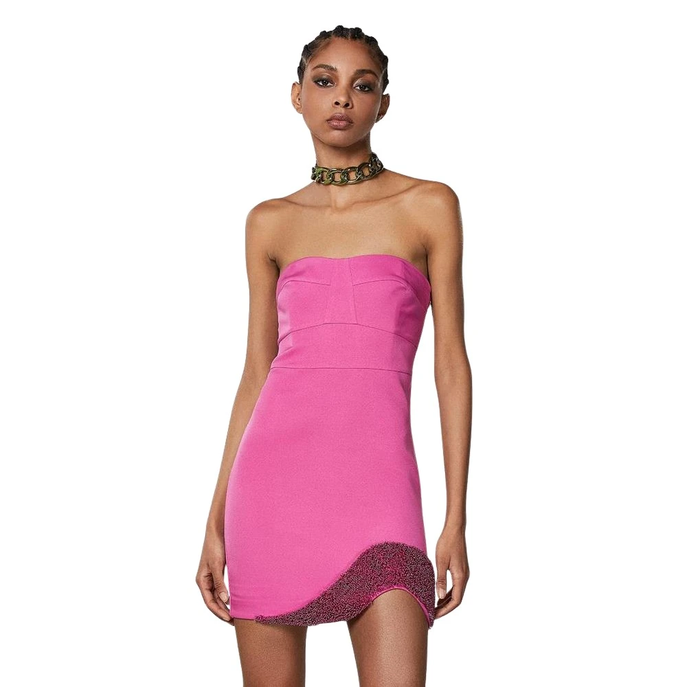 Patrizia Pepe Vrouw Purper Dresses