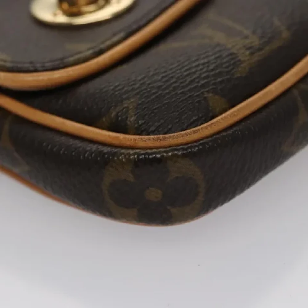 Louis Vuitton Vintage Pre-owned Canvas pouches Brown Dames