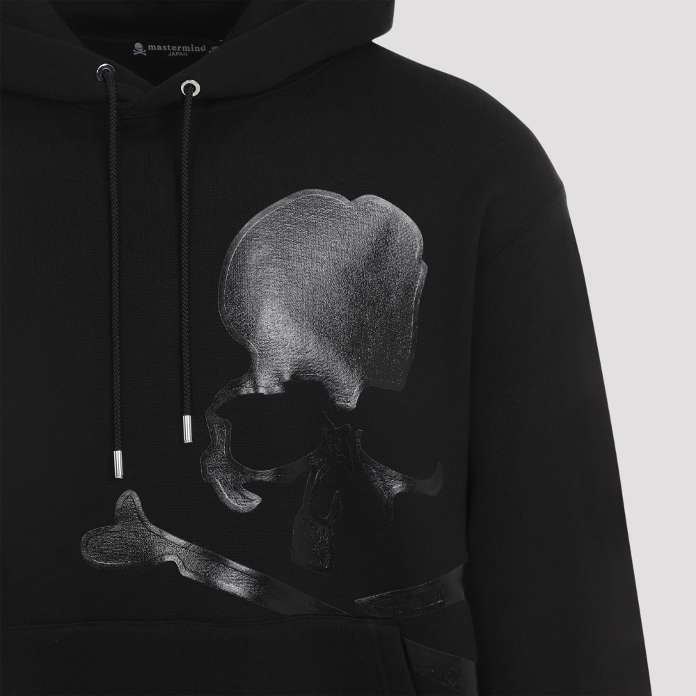Mastermind World Zwarte Sweatshirt Aw24 Herenmode Black Heren