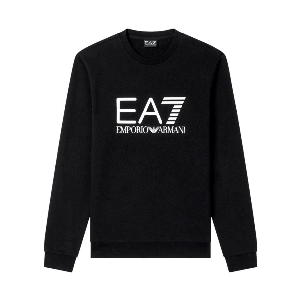 Emporio Armani Ea7 Homme Noir Sweatshirts Et Sweats À Capuche, Taille: M Ea7 Sweaters