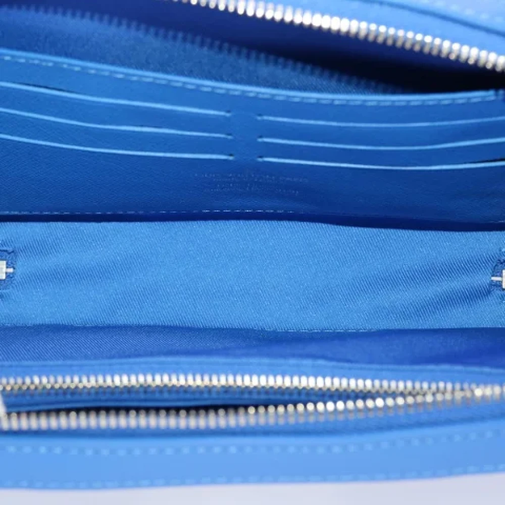 Louis Vuitton Vintage Pre-owned Canvas shoulder-bags Blue Dames