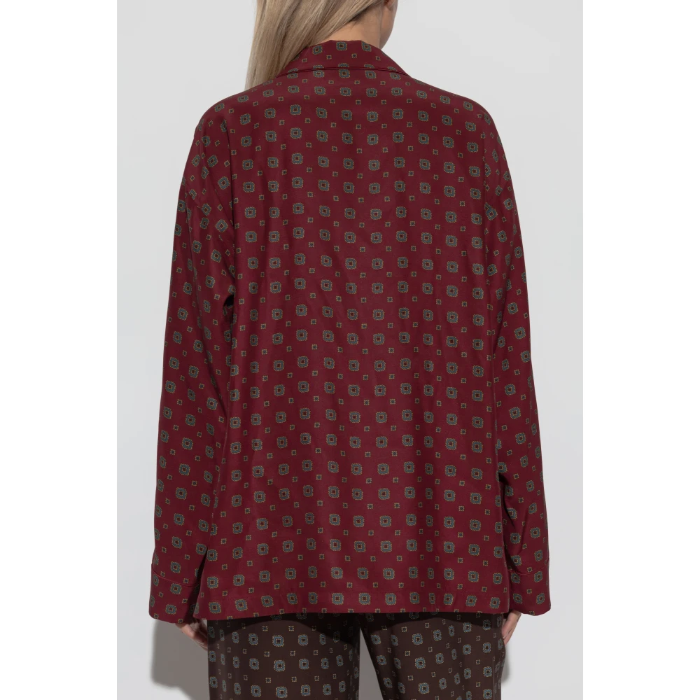 Moschino Pyjama Top Red Dames
