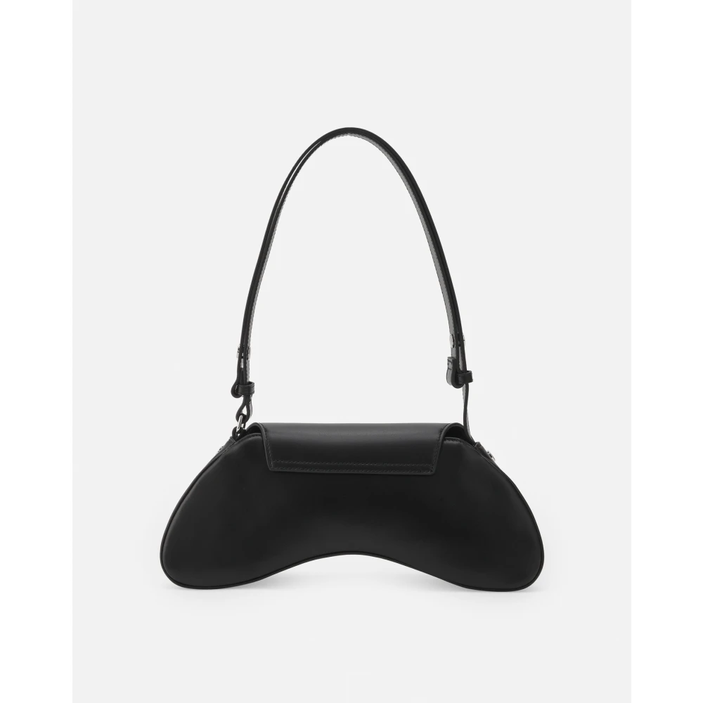 Diesel Zwarte Logo Front Tas Black Dames