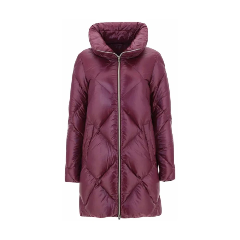 Herno Lichtgewicht Diamond Quilted Jack Pink Dames