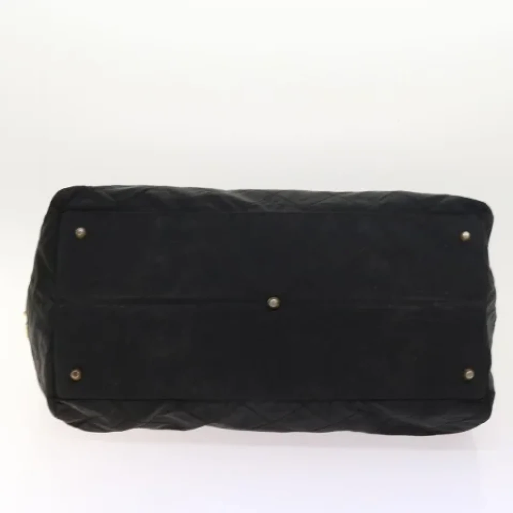 Prada Vintage Pre-owned Nylon travel-bags Black Dames