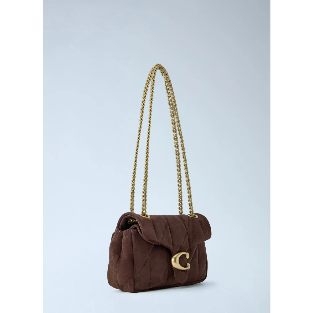 Coach Tabby Shoulder Bag 26 With Quilting - Woman Shoulder Bags Brown One Size - Immagine 4