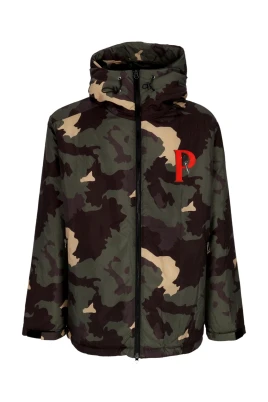 Camo Baseball Windbreaker Jacka