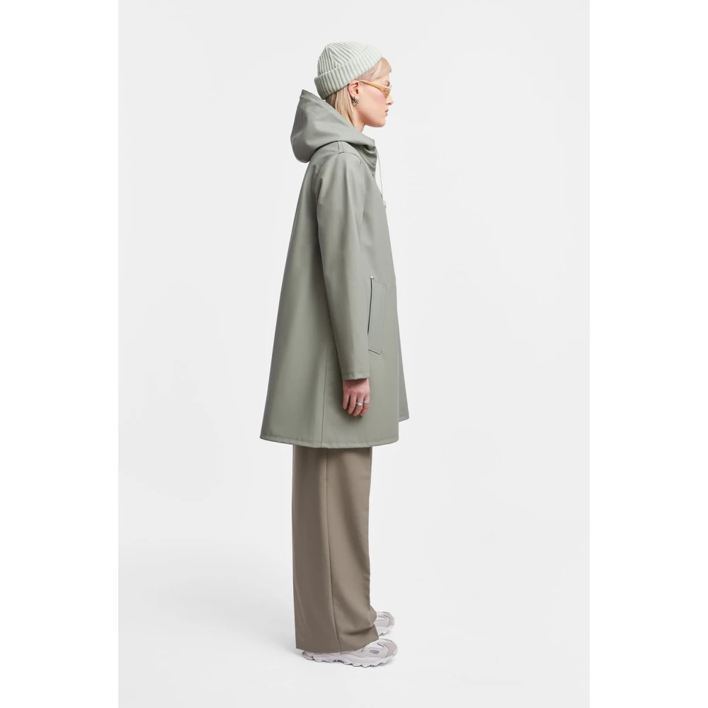 Stutterheim Stockholm Hilltop Raincoat Green Dames