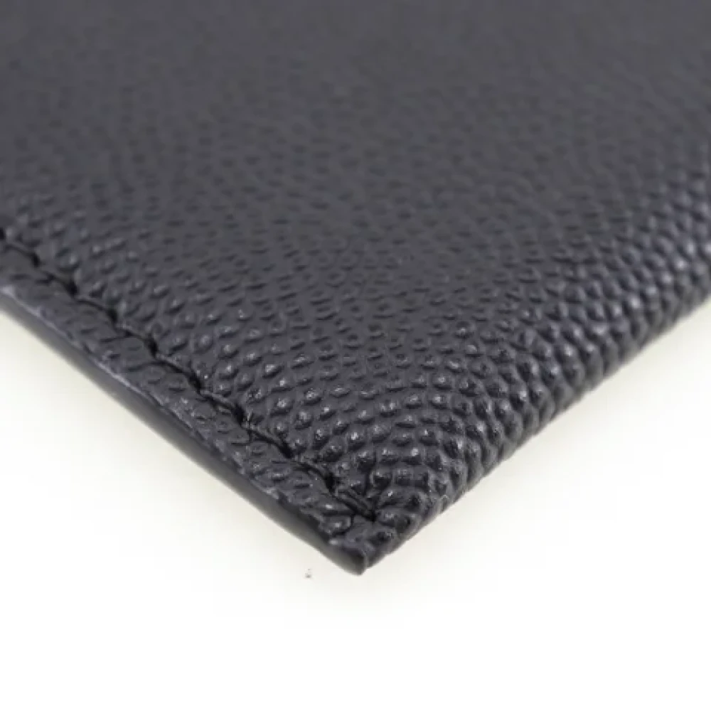 Burberry Vintage Pre-owned Leather wallets Black Dames