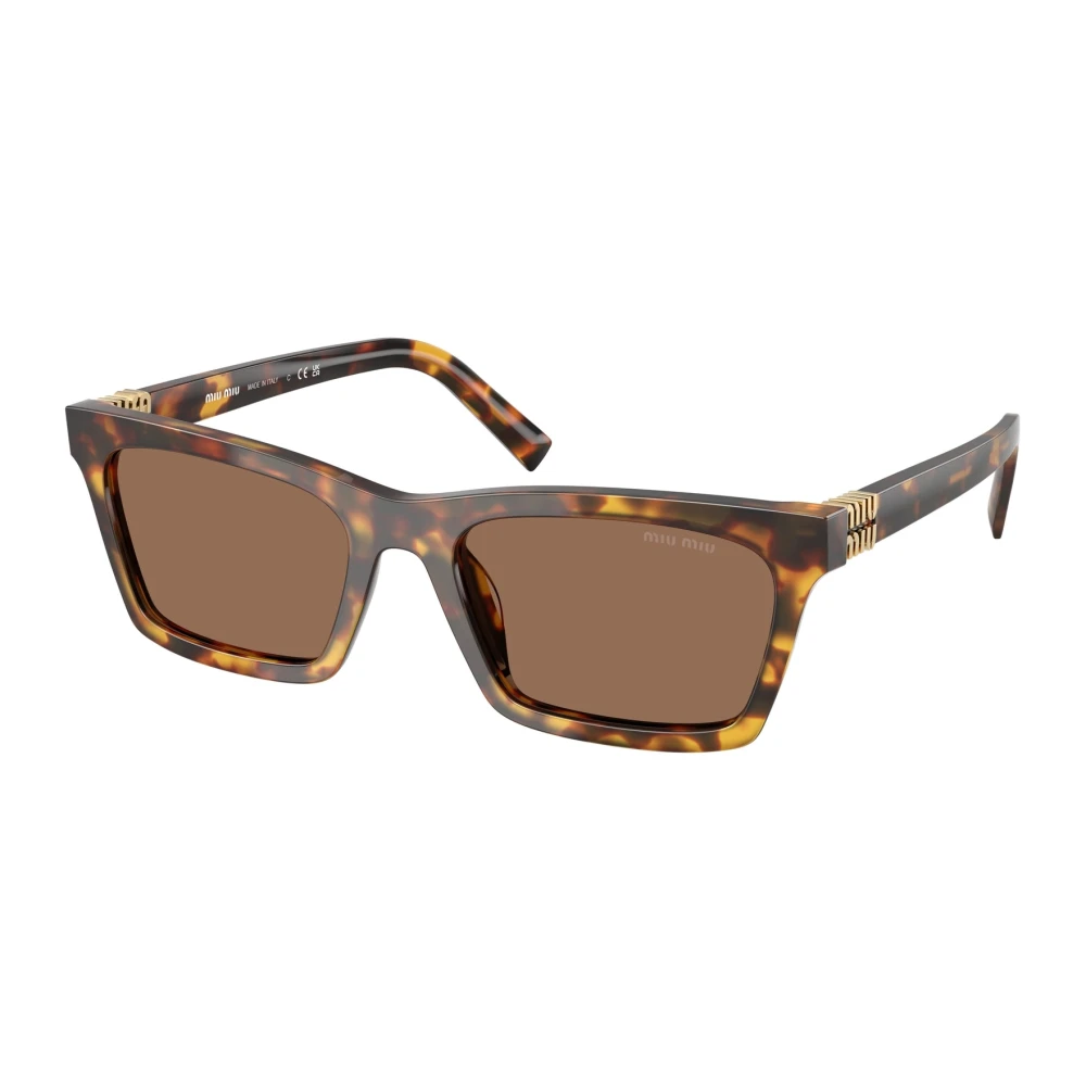 Miu Miu Women's Brown Sunglasses, 55 Mm, Rectangular Sunglasses