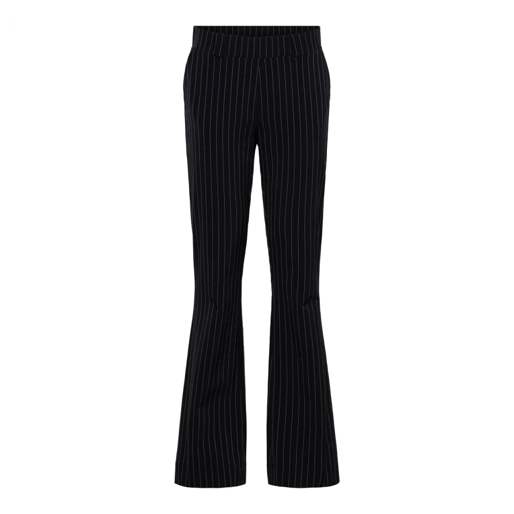 &Co Woman Wijde Broek Zomerse Stijl Black Dames