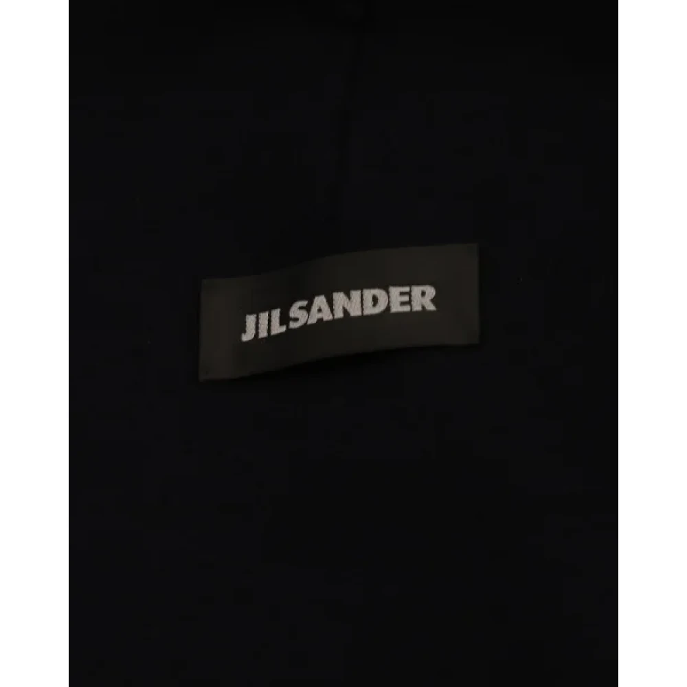 Jil Sander Pre-owned Cashmere outerwear Blue Dames