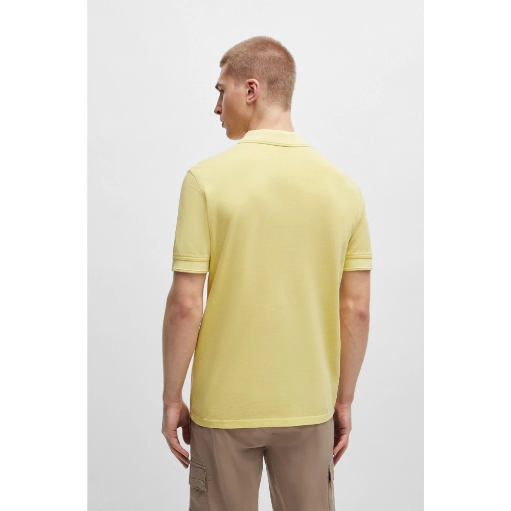 Boss Klassiek Poloshirt Yellow Heren