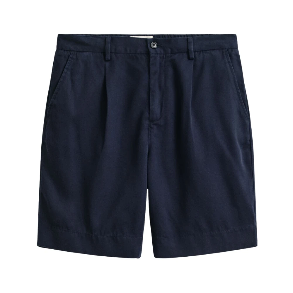 Gant Blue Casual Shorts, Male, W33, Short Shorts